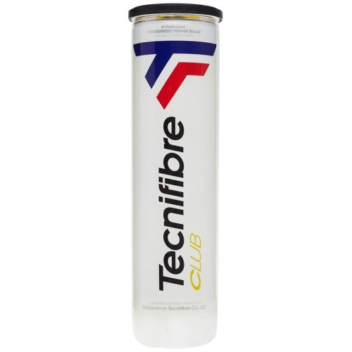 Tecnifibre Club Tennis Balls 4 balls Tecnifibre Club Tennis Balls 4 balls
