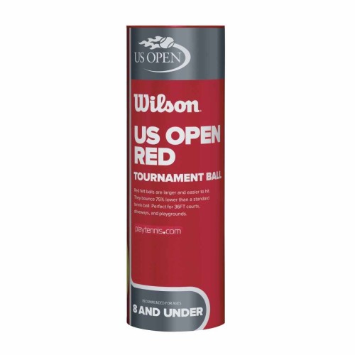 Wilson US Open Red Tournament Tennis Balls Wilson US Open Red Tournament Tennis Balls